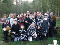 group photo: Holme Fen