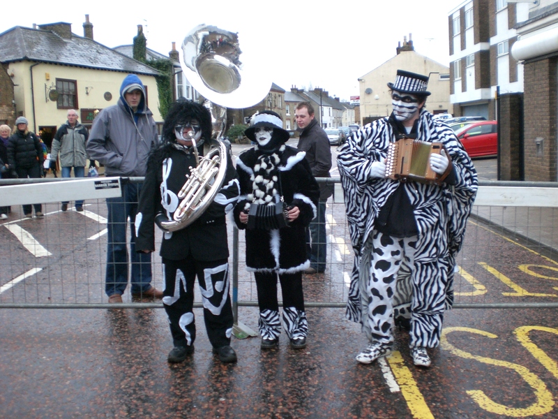 <p>Whittlesea Straw Bear 2010 - The Band. Photo by Ivan Huke.</p>