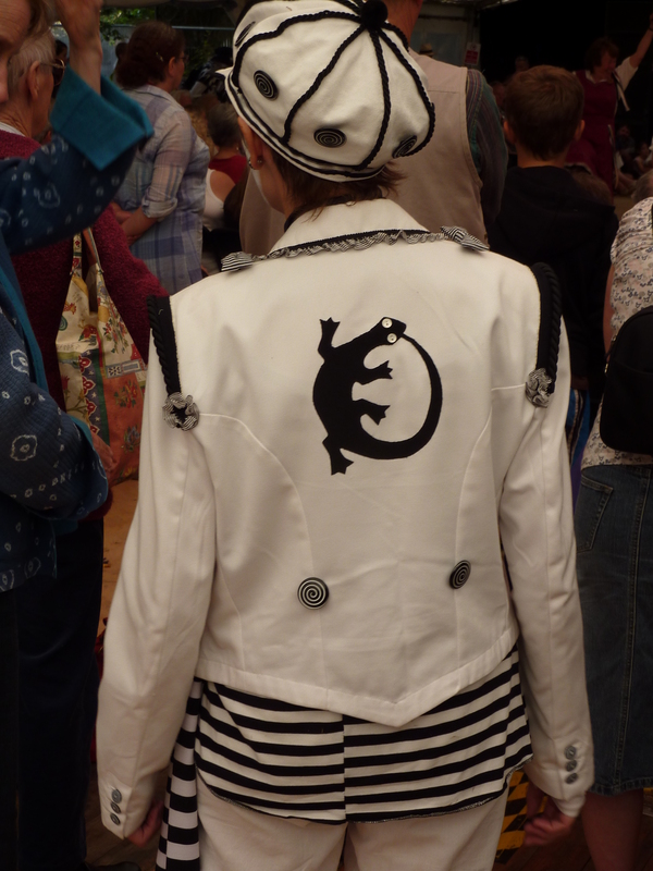 <p>Philippa's "trademark" Salamander logo. Photo by Mike Tabecki.</p>